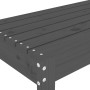 Garden bench solid gray pine wood 110x38x45 cm by vidaXL, garden benches - Ref: Foro24-825095, Price: 84,69 €, Discount: %