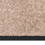 Beige Fußmatte 80x120 cm von vidaXL, Fußmatten - Ref: Foro24-331585, Preis: 38,05 €, Rabatt: %