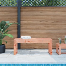 Banco de jardín madera maciza de abeto Douglas 110x38x45 cm de vidaXL, Bancos de jardín - Ref: Foro24-825098, Precio: 68,99 €...