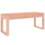 Banco de jardín madera maciza de abeto Douglas 110x38x45 cm de vidaXL, Bancos de jardín - Ref: Foro24-825098, Precio: 68,74 €...