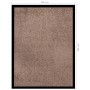 Braune Fußmatte 40x60 cm von vidaXL, Fußmatten - Ref: Foro24-331586, Preis: 21,45 €, Rabatt: %