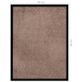 Felpudo marrón 60x80 cm de vidaXL, Felpudos - Ref: Foro24-331587, Precio: 29,90 €, Descuento: %