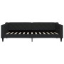 Black fabric sofa bed 90x200 cm by vidaXL, Beds and slatted bases - Ref: Foro24-354163, Price: 238,84 €, Discount: %