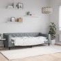 Light gray fabric sofa bed 80x200 cm by vidaXL, Beds and slatted bases - Ref: Foro24-354156, Price: 209,89 €, Discount: %