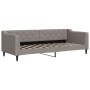 Sofá cama tela gris taupe 80x200 cm de vidaXL, Camas y somieres - Ref: Foro24-354159, Precio: 209,63 €, Descuento: %