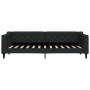 Black fabric sofa bed 80x200 cm by vidaXL, Beds and slatted bases - Ref: Foro24-354158, Price: 209,99 €, Discount: %