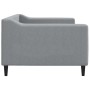 Sofá cama tela gris claro 90x200 cm de vidaXL, Camas y somieres - Ref: Foro24-354161, Precio: 256,34 €, Descuento: %