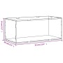 Caja de exposición acrílico transparente 34x16x14 cm de vidaXL, Mostradores - Ref: Foro24-154912, Precio: 34,47 €, Descuento: %