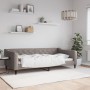 Taupegraues Schlafsofa aus Stoff, 100 x 200 cm von vidaXL, Betten und Lattenroste - Ref: Foro24-354169, Preis: 223,68 €, Raba...