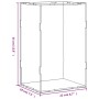 Transparente Acryl-Displaybox 22x18x35 cm von vidaXL, Zähler - Ref: Foro24-154915, Preis: 31,35 €, Rabatt: %