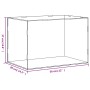 Caja de exposición acrílico transparente 56x36x37 cm de vidaXL, Mostradores - Ref: Foro24-154917, Precio: 71,81 €, Descuento: %