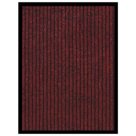 Rot gestreifte Fußmatte 40x60 cm von vidaXL, Fußmatten - Ref: Foro24-331598, Preis: 14,99 €, Rabatt: %