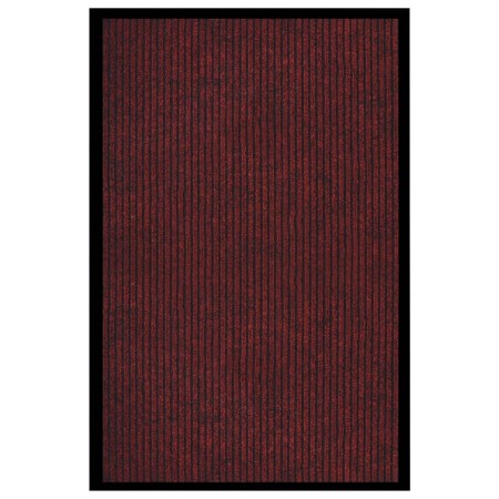 Rot gestreifte Fußmatte 80x120 cm von vidaXL, Fußmatten - Ref: Foro24-331600, Preis: 30,95 €, Rabatt: %