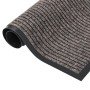 Beige striped doormat 60x80 cm by vidaXL, Doormats - Ref: Foro24-331602, Price: 22,60 €, Discount: %