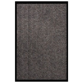 Beige gestreifte Fußmatte 80x120 cm von vidaXL, Fußmatten - Ref: Foro24-331603, Preis: 34,99 €, Rabatt: %