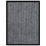 Grau gestreifte Fußmatte 40x60 cm von vidaXL, Fußmatten - Ref: Foro24-331604, Preis: 16,19 €, Rabatt: %