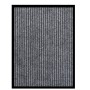 Grau gestreifte Fußmatte 60x80 cm von vidaXL, Fußmatten - Ref: Foro24-331605, Preis: 21,36 €, Rabatt: %