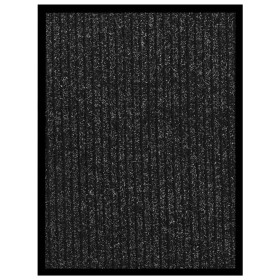 Anthracite gray striped doormat 40x60 cm by vidaXL, Doormats - Ref: Foro24-331607, Price: 16,99 €, Discount: %