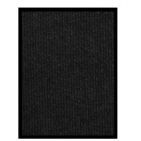 Anthrazitgrau gestreifte Fußmatte 60x80 cm von vidaXL, Fußmatten - Ref: Foro24-331608, Preis: 22,99 €, Rabatt: %