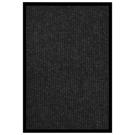 Anthracite gray striped doormat 80x120 cm by vidaXL, Doormats - Ref: Foro24-331609, Price: 32,99 €, Discount: %