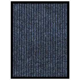 Blau gestreifte Fußmatte 40x60 cm von vidaXL, Fußmatten - Ref: Foro24-331610, Preis: 13,99 €, Rabatt: %