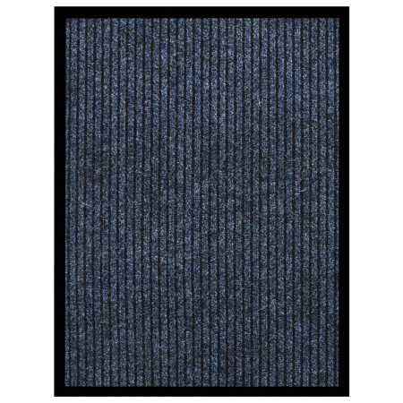 Blau gestreifte Fußmatte 60x80 cm von vidaXL, Fußmatten - Ref: Foro24-331611, Preis: 21,36 €, Rabatt: %