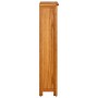 Estantería de 4 niveles de madera maciza de roble 70x22x110 cm de vidaXL, Librerías y estanterías - Ref: Foro24-331735, Preci...