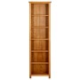 Estantería de 6 niveles madera maciza de roble 52x22x180 cm de vidaXL, Librerías y estanterías - Ref: Foro24-331742, Precio: ...