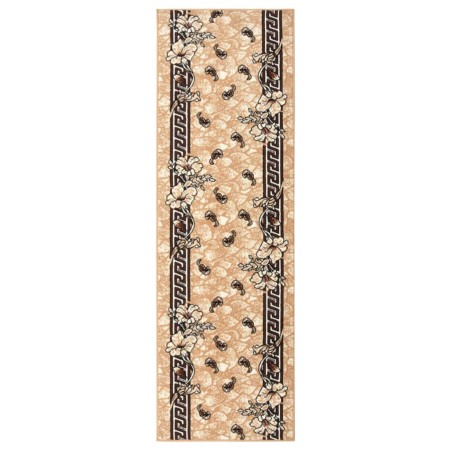 Alfombra de pasillo BCF beige 80x250 cm de vidaXL, Alfombras - Ref: Foro24-331810, Precio: 35,61 €, Descuento: %