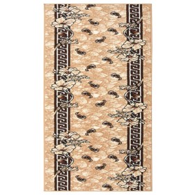 Beige BCF hallway carpet 100x150 cm by vidaXL, Rugs - Ref: Foro24-331816, Price: 30,46 €, Discount: %