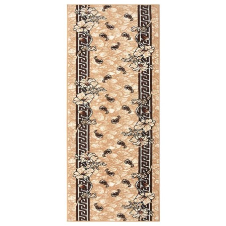 BCF beige hallway rug 100x250 cm by vidaXL, Rugs - Ref: Foro24-331818, Price: 41,37 €, Discount: %