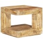 Mesa de centro de madera maciza de mango 45x45x40 cm de vidaXL, Mesas de centro - Ref: Foro24-338007, Precio: 122,65 €, Descu...