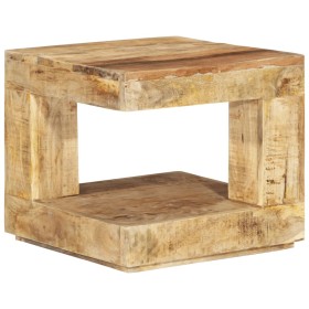 Mesa de centro de madera maciza de mango 45x45x40 cm de vidaXL, Mesas de centro - Ref: Foro24-338007, Precio: 113,99 €, Descu...