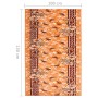 Alfombra de pasillo BCF terracota 100x150 cm de vidaXL, Alfombras - Ref: Foro24-331864, Precio: 29,42 €, Descuento: %