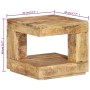 Mesa de centro de madera maciza de mango 45x45x40 cm de vidaXL, Mesas de centro - Ref: Foro24-338007, Precio: 122,65 €, Descu...