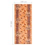 Alfombra de pasillo BCF terracota 100x300 cm de vidaXL, Alfombras - Ref: Foro24-331867, Precio: 48,92 €, Descuento: %