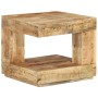 Mesa de centro de madera maciza de mango 45x45x40 cm de vidaXL, Mesas de centro - Ref: Foro24-338007, Precio: 122,65 €, Descu...