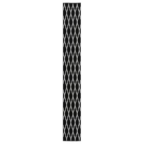 Alfombra de pasillo BCF negro y blanco 60x500 cm de vidaXL, Alfombras - Ref: Foro24-331879, Precio: 52,94 €, Descuento: %