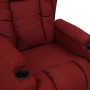 Sillón elevable tela rojo tinto de vidaXL, Sillones - Ref: Foro24-3093426, Precio: 290,78 €, Descuento: %