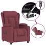 Red Fabric Electric Recliner by vidaXL, Armchairs - Ref: Foro24-3098780, Price: 274,85 €, Discount: %