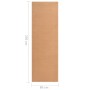 Alfombra de pasillo BCF beige 80x250 cm de vidaXL, Alfombras - Ref: Foro24-331954, Precio: 34,17 €, Descuento: %