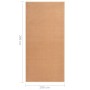 Alfombra de pasillo BCF beige 100x200 cm de vidaXL, Alfombras - Ref: Foro24-331961, Precio: 35,99 €, Descuento: %