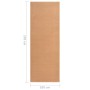 Alfombra de pasillo BCF beige 100x250 cm de vidaXL, Alfombras - Ref: Foro24-331962, Precio: 41,26 €, Descuento: %