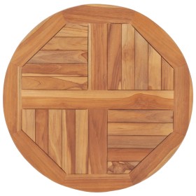 Round table top solid teak wood 2.5 cm 60 cm by vidaXL, Table tops - Ref: Foro24-48984, Price: 90,47 €, Discount: %