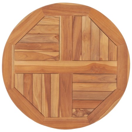 Round table top solid teak wood 2.5 cm 60 cm by vidaXL, Table tops - Ref: Foro24-48984, Price: 86,99 €, Discount: %