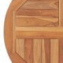 Superficie de mesa redonda madera maciza de teca 2,5 cm 60 cm de vidaXL, Tableros para mesas - Ref: Foro24-48984, Precio: 90,...