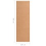 BCF beige hallway rug 100x300 cm by vidaXL, Rugs - Ref: Foro24-331963, Price: 45,41 €, Discount: %