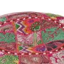 Round handmade cotton pachtwork pouf 40x20 cm pink by vidaXL, Ottomans - Ref: Foro24-246574, Price: 41,32 €, Discount: %