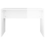 Glossy white plywood dressing stool 70x35x45 cm by vidaXL, vanity benches - Ref: Foro24-802819, Price: 38,60 €, Discount: %