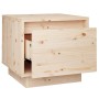 Solid pine wood bedside table 35x34x32 cm by vidaXL, Nightstands - Ref: Foro24-813395, Price: 40,52 €, Discount: %